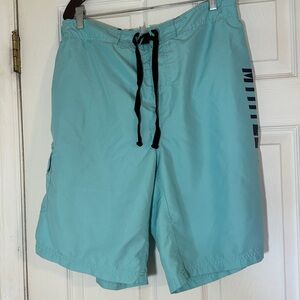 Mens US Apparel swim trunks.